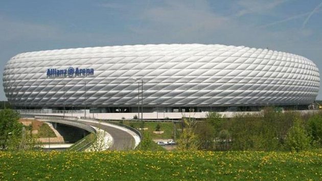 Allianz Aréna v Mnichově Allianz Aréna v Mnichově