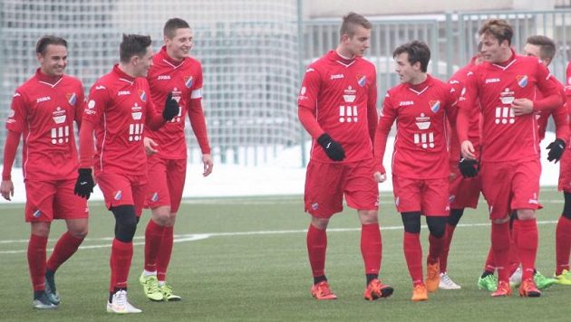 Fotbalisté Baníku Ostrava během zimní přípravy. Fotbalisté Baníku Ostrava během zimní přípravy.