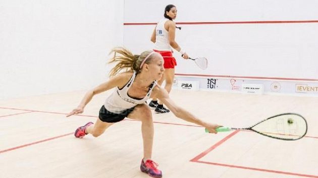 Česká squashová jednička Anna Serme se v Egyptě ukázala proti Faridě Mohamed, 34. nejlepší hráčce světa. Česká squashová jednička Anna Serme se v Egyptě ukázala proti Faridě Mohamed, 34. nejlepší hráčce světa.