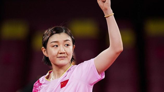 inále ženské dvouhry ve stolním tenise na olympijských hrách v Tokiu vyhrála Číňanka Čchen Meng inále ženské dvouhry ve stolním tenise na olympijských hrách v Tokiu vyhrála Číňanka Čchen Meng