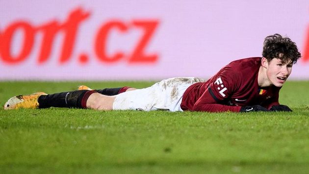 Martin Vitík ze Sparty Praha během derby s Bohemians 1905. Martin Vitík ze Sparty Praha během derby s Bohemians 1905.