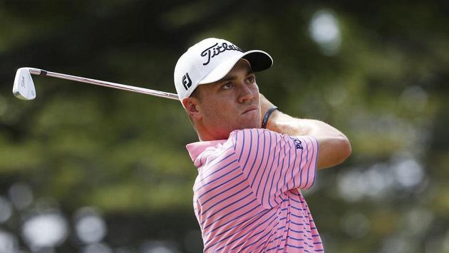 Justin Thomas na turnaji v Honolulu. Justin Thomas na turnaji v Honolulu.