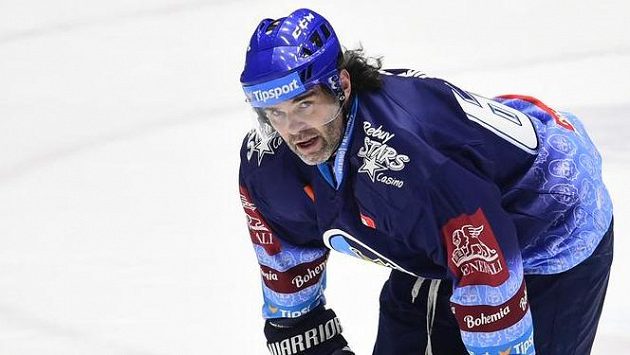 Jaromír Jágr v zápase proti Pardubicím Jaromír Jágr v zápase proti Pardubicím