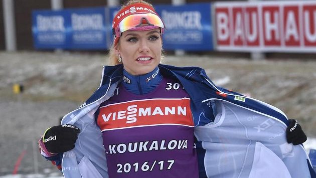 Gabriela Koukalová už trénuje na závody Světového poháru v Novém Městě na Moravě. Gabriela Koukalová už trénuje na závody Světového poháru v Novém Městě na Moravě.