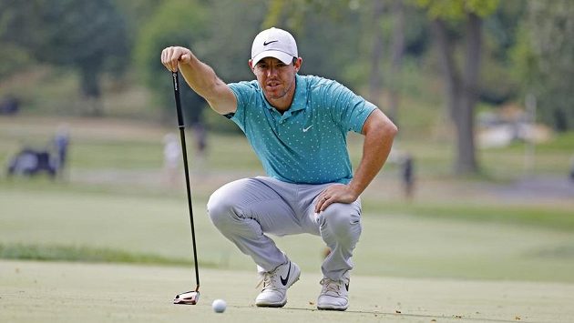 Rory McIlroy nedávno na Olympia Fields. Rory McIlroy nedávno na Olympia Fields.