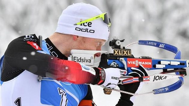 Biatlonista Johannes Bö vyhrál v Anterselvě závod s hromadným startem Biatlonista Johannes Bö vyhrál v Anterselvě závod s hromadným startem
