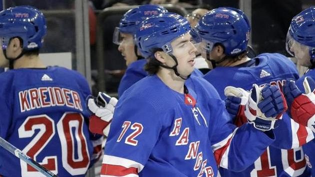 Filip Chytil se postaral o úvodní branku Rangers Filip Chytil se postaral o úvodní branku Rangers