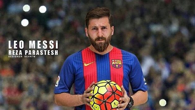 Reza Parastesh je ve své zemi znám pod přezdívkou Íránský Messi. Zdroj: Instagram razaparastesh Reza Parastesh je ve své zemi znám pod přezdívkou Íránský Messi. Zdroj: Instagram razaparastesh