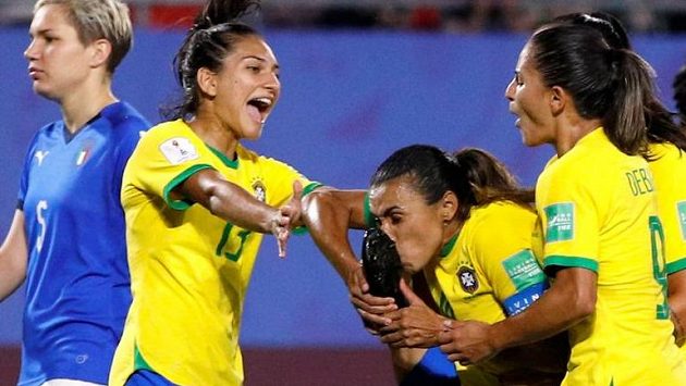 Brazilkám stačila na vítězství jediná branka. Brazilkám stačila na vítězství jediná branka.