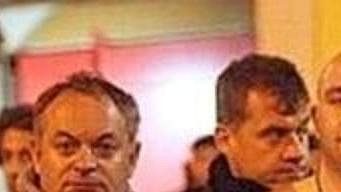 Ivan, zatčený předák srbských ultras, jehož prozradilo tetování. Ivan, zatčený předák srbských ultras, jehož prozradilo tetování.