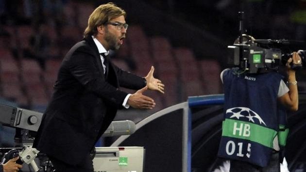Trenér Dortmundu Jürgen Klopp. Trenér Dortmundu Jürgen Klopp.