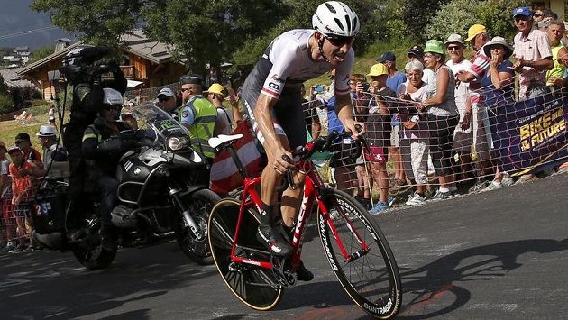 Nizozemský cyklista Bauke Mollema. Nizozemský cyklista Bauke Mollema.