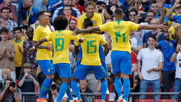 Fotbalisté Brazílie mají podle analýzy Gracenote vyhrát MS v Rusku. Fotbalisté Brazílie mají podle analýzy Gracenote vyhrát MS v Rusku.