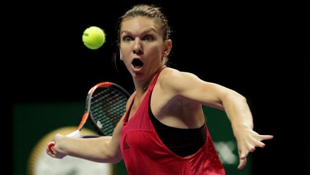 Rumunka Simona Halepová. Rumunka Simona Halepová.