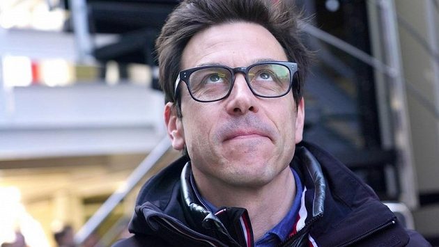 Šéf stáje formule 1 Mercedes Toto Wolff Šéf stáje formule 1 Mercedes Toto Wolff