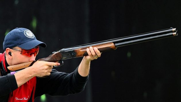 Americký střelec Vincent Hancock na archivním snímku. Americký střelec Vincent Hancock na archivním snímku.