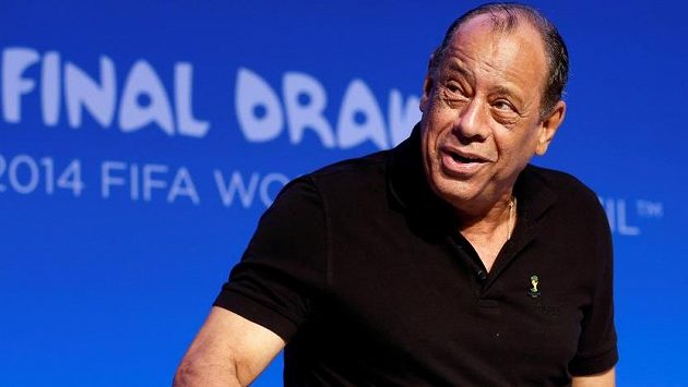 Carlos Alberto Torres na tiskové konferenci před MS v roce 2014 v Brazílii. Carlos Alberto Torres na tiskové konferenci před MS v roce 2014 v Brazílii.