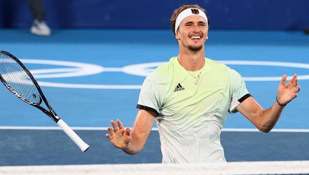 Alexander Zverev je olympijským vítězem Alexander Zverev je olympijským vítězem