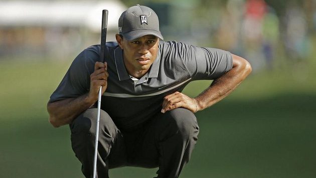 Tiger Woods na turnaji v Greensboro. Tiger Woods na turnaji v Greensboro.