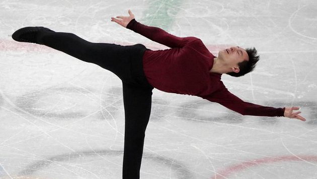 Kanaďan Patrick Chan při nedávné olympiádě v Koreji. Kanaďan Patrick Chan při nedávné olympiádě v Koreji.