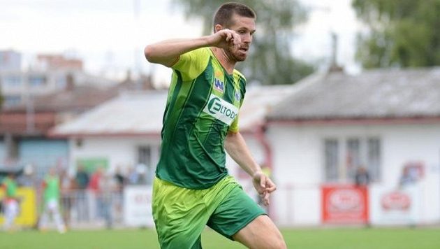 Jiří Pimpara v dresu Ústí nad Labem Jiří Pimpara v dresu Ústí nad Labem