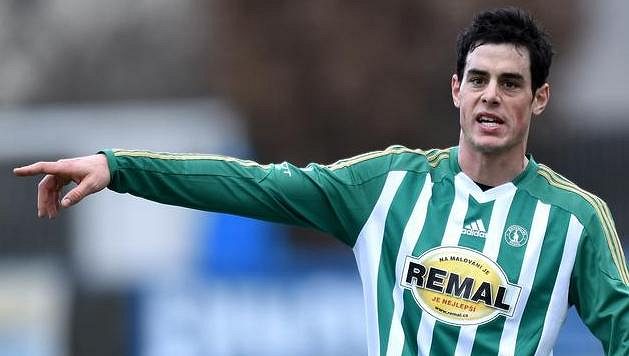Jakub Rada v dresu Bohemians během utkání Tipsport ligy s Kolínem. Jakub Rada v dresu Bohemians během utkání Tipsport ligy s Kolínem.