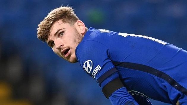 Kanonýr Timo Werner během utkání s Manchesterem City. Německý forvard se v dresu Chelsea střelecky trápí. Kanonýr Timo Werner během utkání s Manchesterem City. Německý forvard se v dresu Chelsea střelecky trápí.