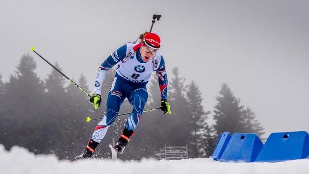 Michal Krčmář na trati. Michal Krčmář na trati.