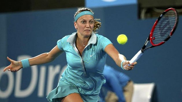 Petra Kvitová ve finále turnaje v Sydney. Petra Kvitová ve finále turnaje v Sydney.