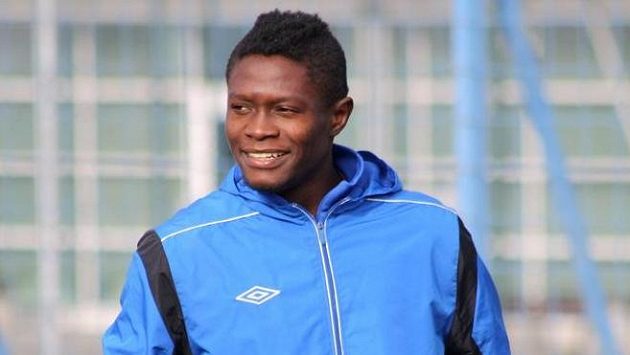 Nigerijský útočník Teplic Chukwuma Chukwudi. Nigerijský útočník Teplic Chukwuma Chukwudi.