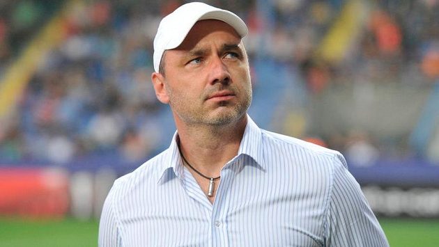 Trenér Slovanu Liberec Jindřich Trpišovský. Trenér Slovanu Liberec Jindřich Trpišovský.