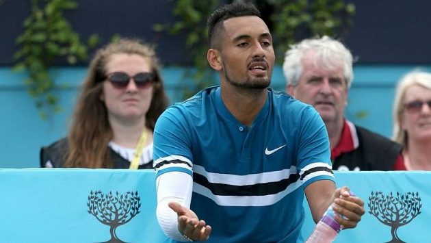 Nick Kyrgios se postaral o další skandál Nick Kyrgios se postaral o další skandál