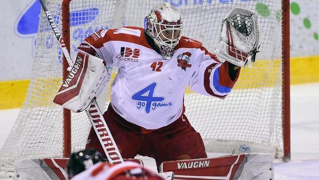 Brankář Olomouce Branislav Konrád. Brankář Olomouce Branislav Konrád.