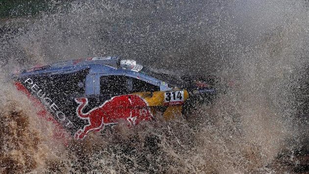 Sébastien Loeb na trati Rallye Dakar. Sébastien Loeb na trati Rallye Dakar.