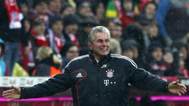 Jupp Heynckes, trenér Bayernu Mnichov Jupp Heynckes, trenér Bayernu Mnichov