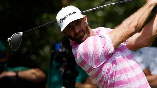 Americký golfista Dustin Johnson Americký golfista Dustin Johnson