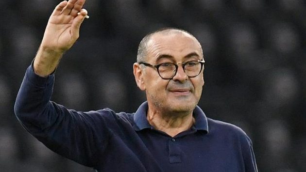 Trenér Juventusu Maurizio Sarri Trenér Juventusu Maurizio Sarri