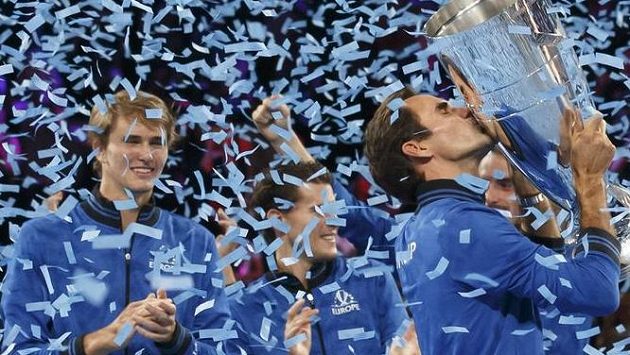 Tým Evropy i potřetí ovládl Laver Cup Tým Evropy i potřetí ovládl Laver Cup