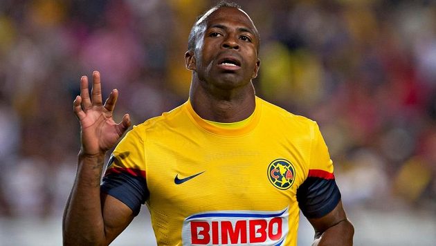Útočník Christian Benítez ještě v dresu mexického Clubu América. Útočník Christian Benítez ještě v dresu mexického Clubu América.