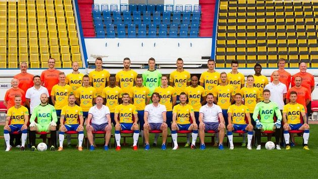 Fotbalisté Teplic před startem nové sezóny. Fotbalisté Teplic před startem nové sezóny.