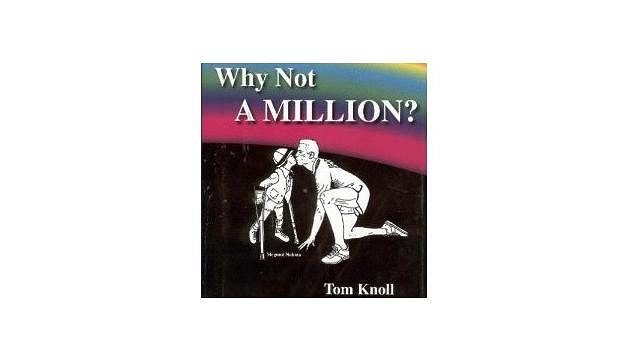 Tom Knoll a jeho kniha, jak došel k miliónu dolarů pro charitu běháním. Tom Knoll a jeho kniha, jak došel k miliónu dolarů pro charitu běháním.