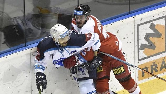 Michal Moravčík (vlevo) z Plzně a František Skladaný z Olomouce. Michal Moravčík (vlevo) z Plzně a František Skladaný z Olomouce.