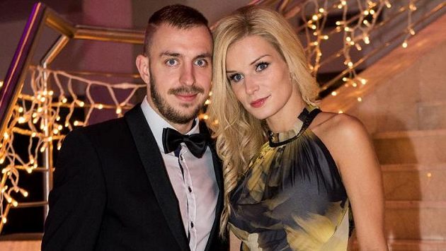 Jiří Skalák s partnerkou během vyhlášení novinářské ankety Sportovec roku 2015. Jiří Skalák s partnerkou během vyhlášení novinářské ankety Sportovec roku 2015.