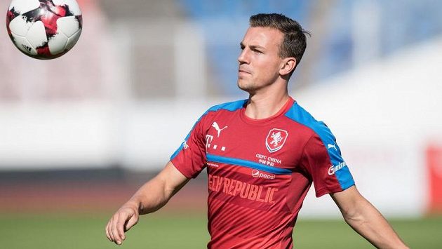 Koncentrovaný Vladimír Darida. Koncentrovaný Vladimír Darida.