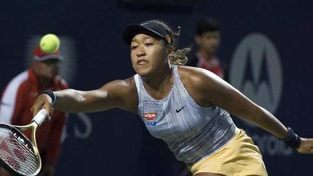Japonská tenistka Naomi Ósakaová. Japonská tenistka Naomi Ósakaová.
