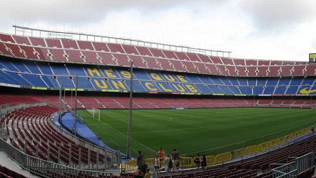 Nou Camp, fotbalový stánek FC Barcelona Nou Camp, fotbalový stánek FC Barcelona