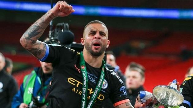 Obránce Manchesteru City Kyle Walker. Obránce Manchesteru City Kyle Walker.