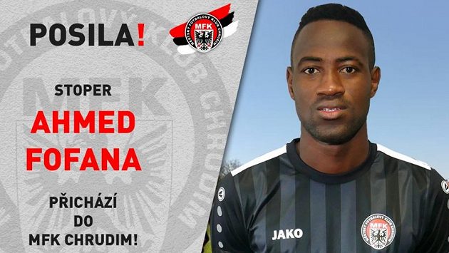 Ahmed Fofana se stal novou posilou Chrudimi. Ahmed Fofana se stal novou posilou Chrudimi.