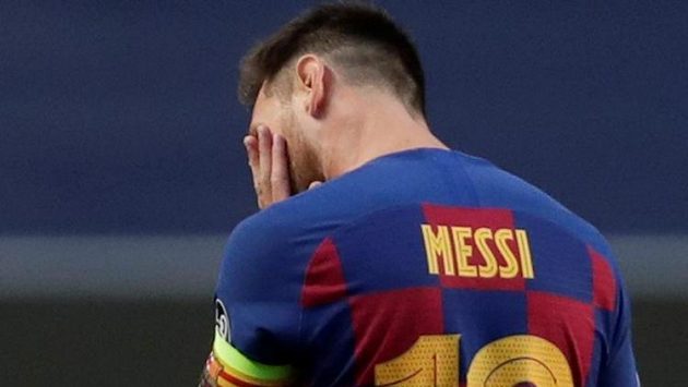 Bezmoc a zmar. Hvězdný Argentinec Lionel Messi se rozhodl odejít z Barcelony. Bezmoc a zmar. Hvězdný Argentinec Lionel Messi se rozhodl odejít z Barcelony.