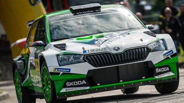 Tovární jezdec Škody Jan Kopecký vyhrál popáté v řadě a pošesté v kariéře Rallye Český Krumlov. Ú Tovární jezdec Škody Jan Kopecký vyhrál popáté v řadě a pošesté v kariéře Rallye Český Krumlov. Ú